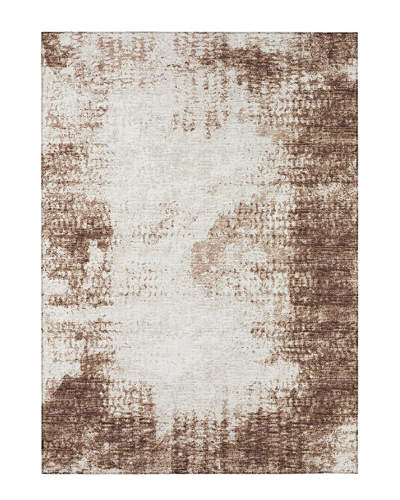 Addison Rugs Rylee Indoor/outdoor Washable Rug In Brown