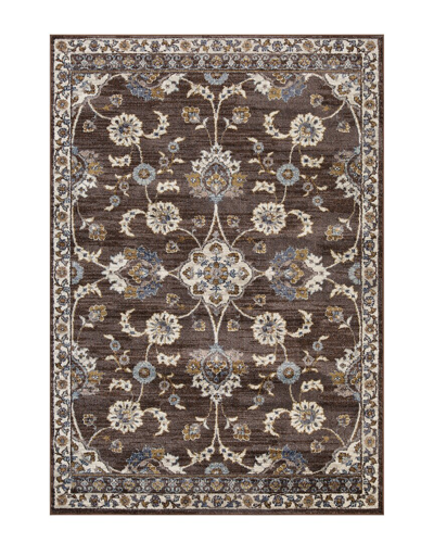 Ar Rugs Jordan Bea Floral Area Rug In Brown