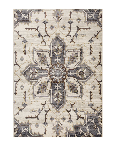 Ar Rugs Jordan Eva Medallion Area Rug In Ivory