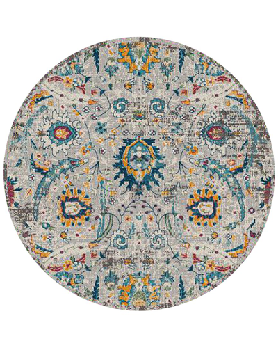 Ar Rugs Montana Glaiza Botanical Runner Rug In Ivory