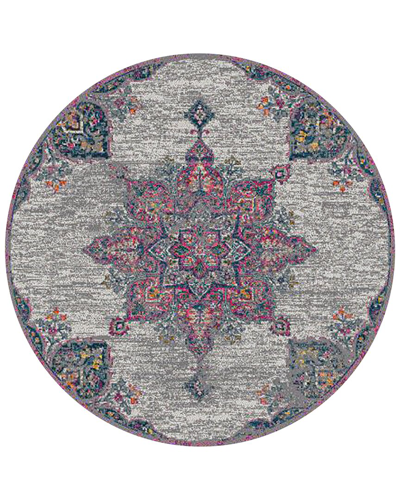 Ar Rugs Montana Isabelle Medallion Area Rug In Pink