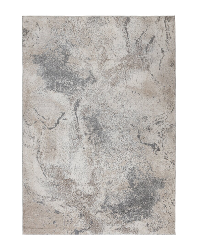 Ar Rugs Yasmin Ester Abstract Runner Rug In Cream