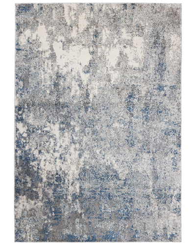Ar Rugs Yasmin Acy Abstract Runner Rug In Blue