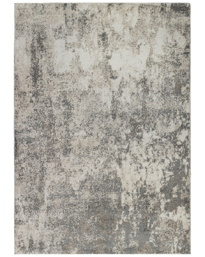 Ar Rugs Yasmin Acy Abstract Runner Rug In Gray