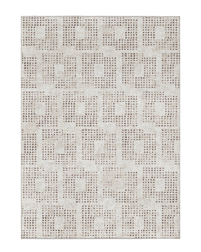 Addison Rugs Eleanor Indoor/outdoor Washable Rug In Beige