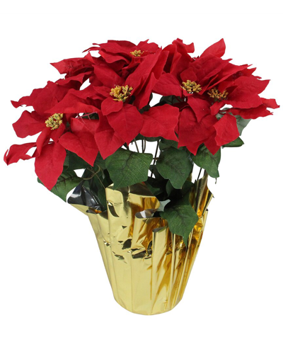 Northlight 20in Artificial Christmas Poinsettia