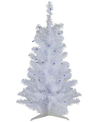 Northlight 3ft Pre-lit White Pine Slim Artificial Christmas Tree