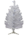 Northlight 2ft Pre-lit White Pine Artificial Christmas Tree