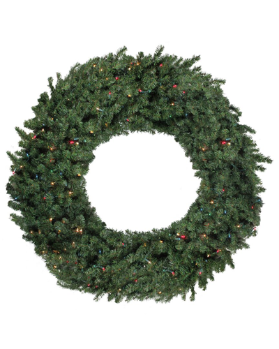 Northlight 60" Commercial Size Canadian Pine Artificial Christmas Wreath In Green