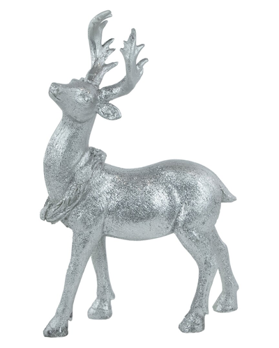 Northlight 10.75in Reindeer Glittered Christmas Tabletop Figure In Metallic