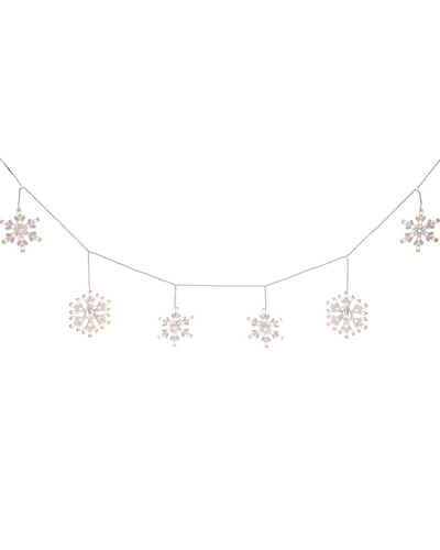 Northlight 150 Count White Snowflake Icicle Christmas Lights