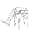 Northlight 42in Lighted White Feeding Reindeer Animated Outdoor Christmas Display