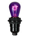NORTHLIGHT NORTHLIGHT PACK OF 25 INCANDESCENT S14 PURPLE CHRISTMAS REPLACEMENT LIGHTS