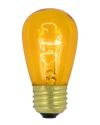 NORTHLIGHT NORTHLIGHT PACK OF 25 INCANDESCENT S14 YELLOW CHRISTMAS REPLACEMENT LIGHTS