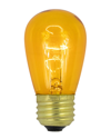 Northlight Pack Of 25 Incandescent S14 Yellow Christmas Replacement Lights