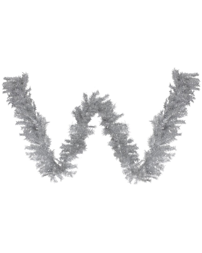 Northlight 9ft Tinsel Artificial Christmas Garland In Gray