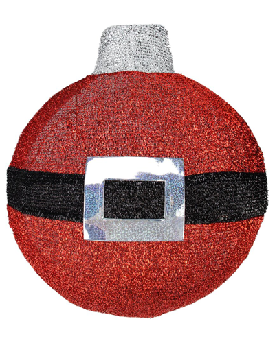 Northlight 17.25in Pre-lit Santa's Belt Ball Ornaments