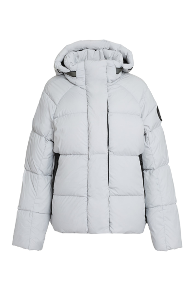 Canada Goose Junction Quilted Down Jacket In Silver
