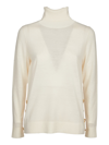 Michael Michael Kors Merino Sweater In Cream