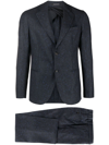 Emporio Armani Men's Suit In Avio
