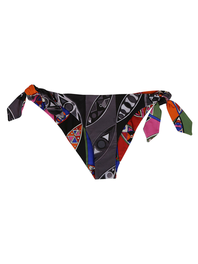 Pucci Bikini`s Panties In Grigio Nero