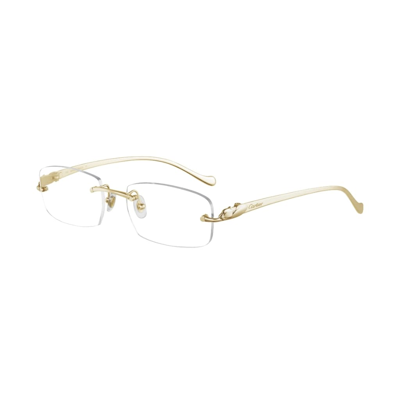 Cartier Ct0061o 002 Glasses In Gold