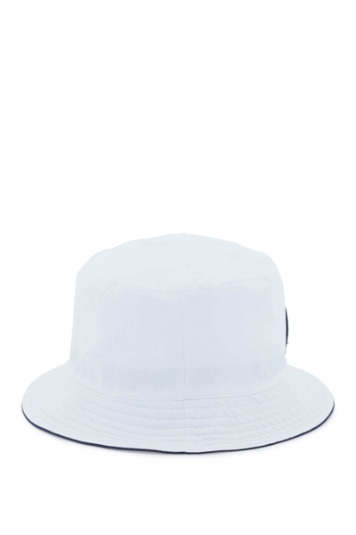Autry Logo Patch Bucket Hat In White