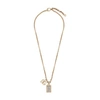 DOLCE & GABBANA LINK NECKLACE WITH DG LOGO AND TAG