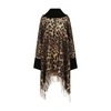 DOLCE & GABBANA CASHMERE AND WOOL PONCHO