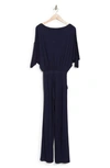 GO COUTURE GO COUTURE RAGLAN SLEEVE WIDE LEG JUMPSUIT