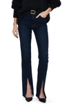 Pistola Colleen Slit Hem High Waist Slim Bootcut Jeans In Harrow