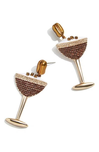 Baublebar Espresso Martini Statement Earrings In Brown