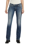 Silver Jeans Co. Tuesday Low Rise Slim Bootcut Jeans In Indigo
