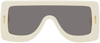 LOEWE OFF-WHITE ANAGRAM MASK SUNGLASSES