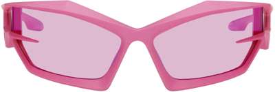Givenchy Pink Giv Cut Sunglasses In 73y Pink / Violet
