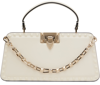 Valentino Off-white Rockstud Bag In 098 Ivory