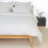 Pom Pom At Home Parker Linen Duvet Cover Set In White