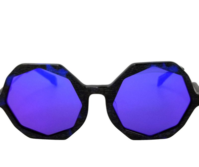 Big Horn Obashi + S Sunglasses In Blue