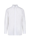 Givenchy Contemporary Long Sleeve Shirt With 4g Embroidery In White