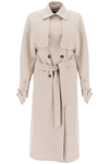Max Mara Cappotto Falcone In Beige