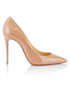 Christian Louboutin Women's Kate 100 Patent Leather Pumps In Blush