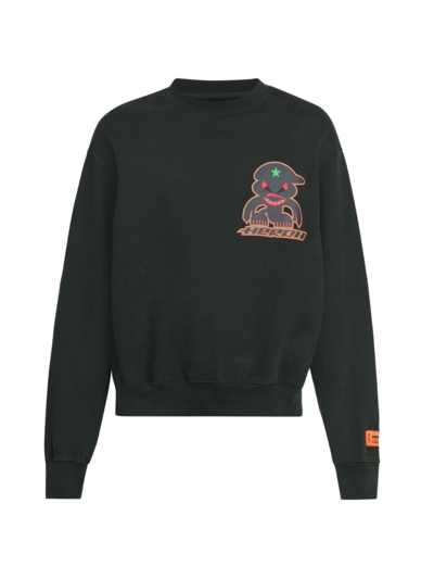 Heron Preston Heron Bird Monster Sweatshirt In Black