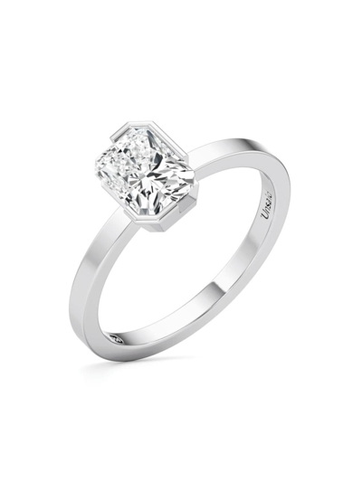 Unsaid Women's Meta Forever 18k White Gold & 1.00 Tcw Lab-grown Diamond Solitaire Ring