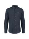 Barbour Lomond Tailored Mens Shirt In Black Slate