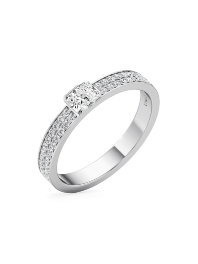 Unsaid Women's Meta 18k White Gold & 0.83 Tcw Lab-grown Diamond Ring