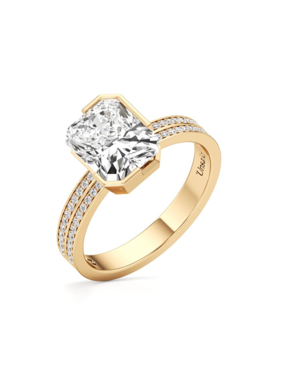 Unsaid Women's Meta 18k Yellow Gold & 3.40 Tcw Lab-grown Diamond Ring