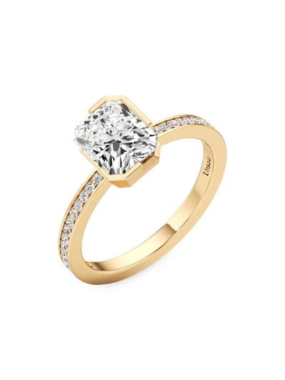 Unsaid Women's Meta 18k Yellow Gold & 2.14 Tcw Lab-grown Diamond Ring