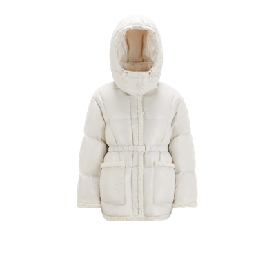 Moncler Collection Corneille Short Down Jacket White In Blanc