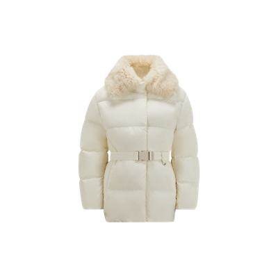 Moncler Collection Doudoune Courte Macareux In White