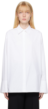 VALENTINO WHITE OPEN BACK SHIRT